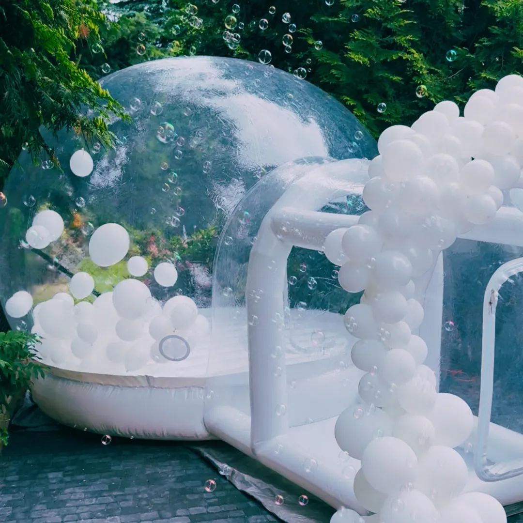 Bubble House ze skakaniem — ujęcie 3